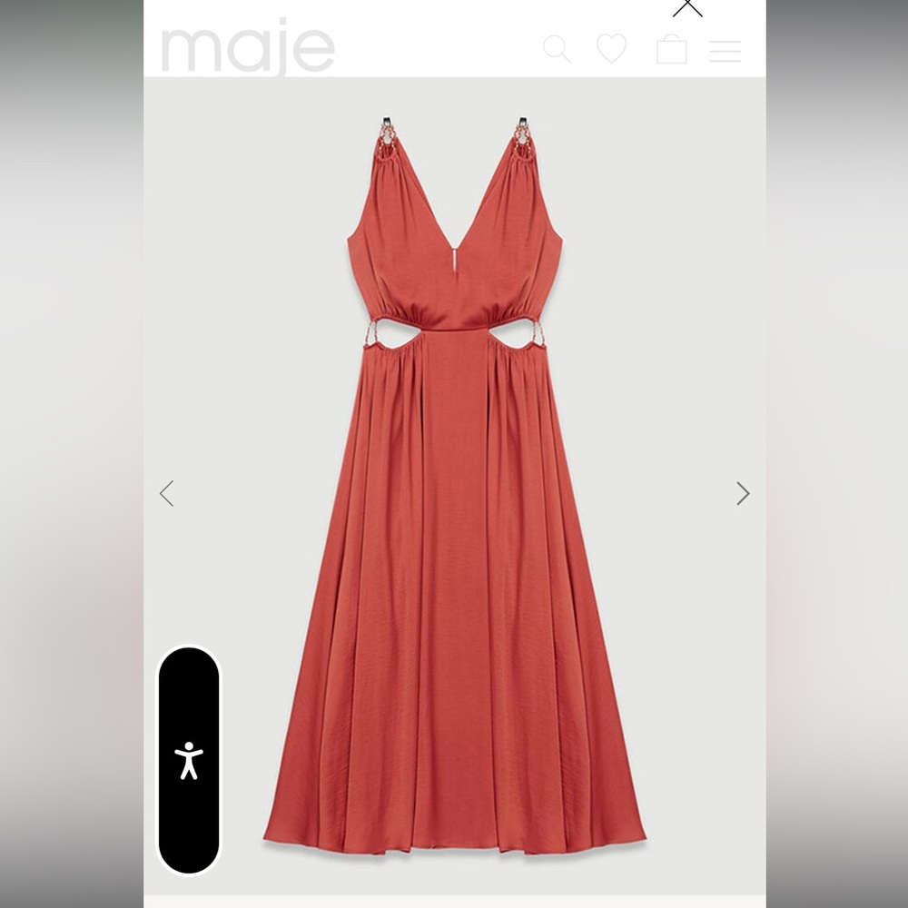 Maje Rune Dress Size 38